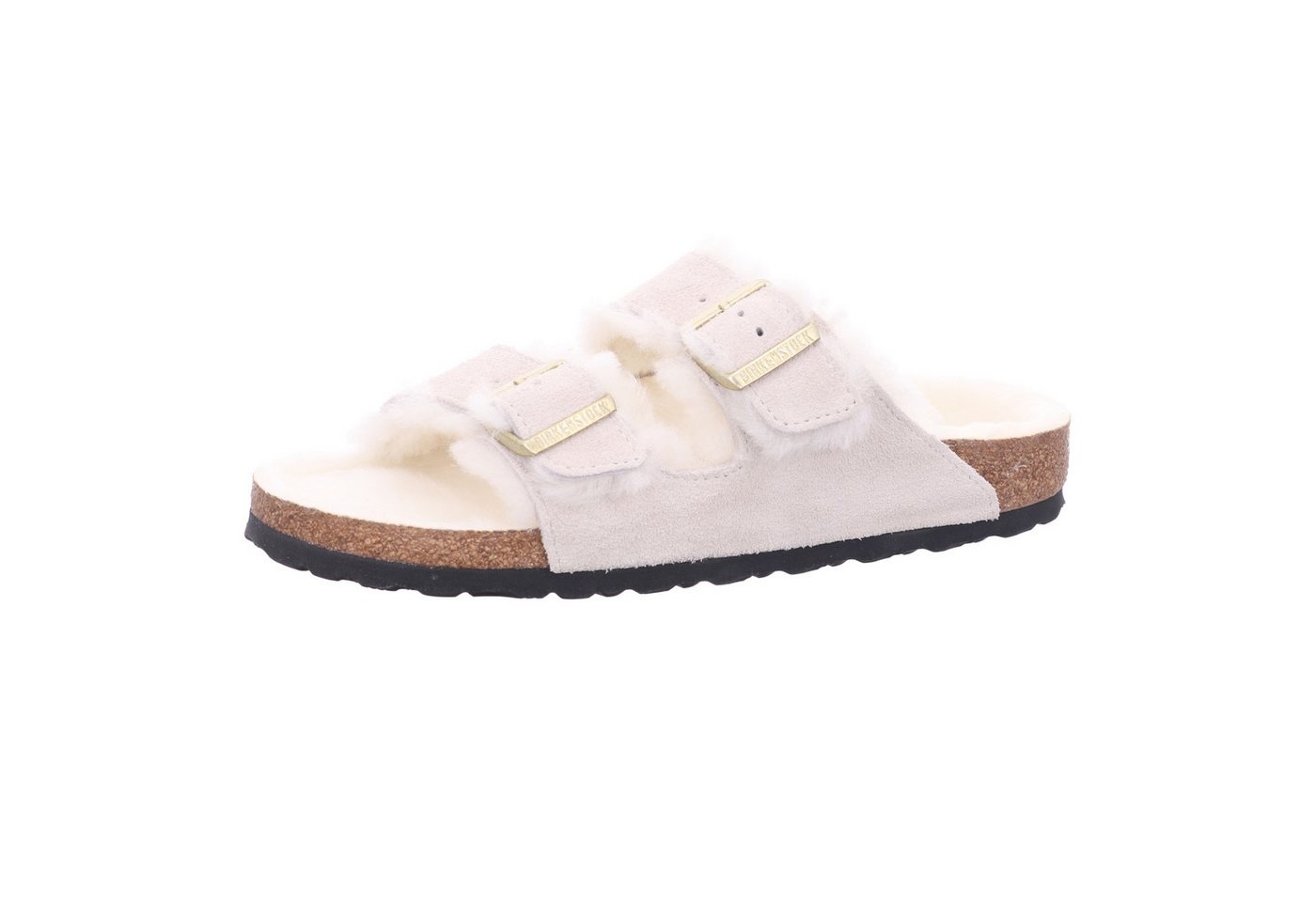 Birkenstock - Arizona Lammfell - weiss Hausschuh