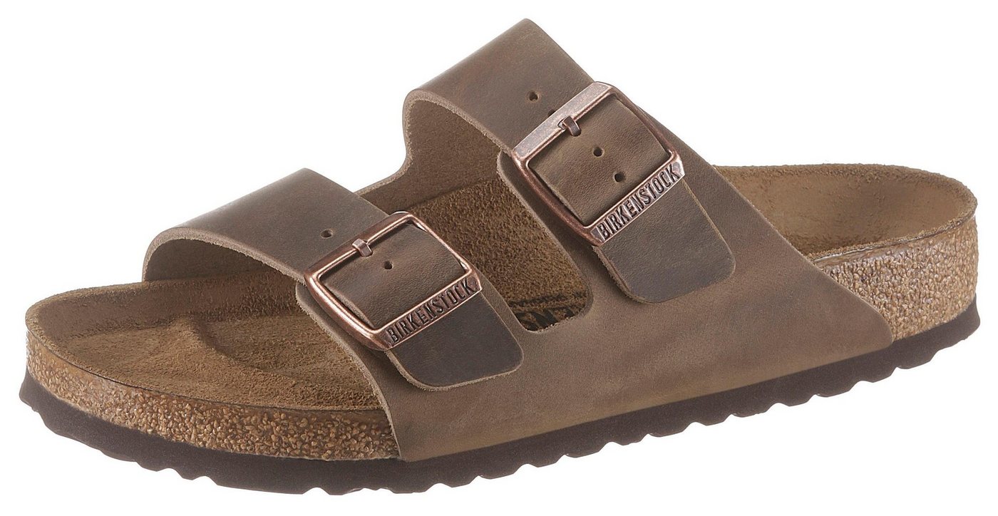 Birkenstock ARIZONA OILED Pantolette aus gefettetem Leder