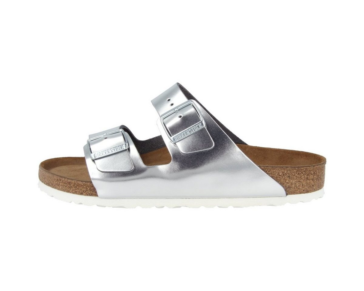 Birkenstock Arizona SFB Naturleder Weichbettung normal Sandale Sandaletten, Sommerschuhe, Badeschuhe, Riemchen, Schlappen