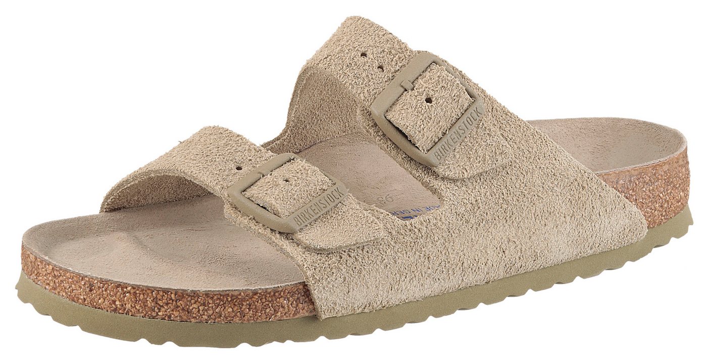 Birkenstock ARIZONA SFB Pantolette Hausschuh, Sommerschuh, Strandschuh in schmaler Schuhweite E