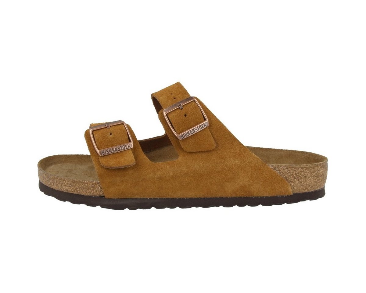 Birkenstock Arizona SFB Veloursleder Weichbettung normal Sandale Sandaletten, Sommerschuhe, Badeschuhe, Riemchen, Schlappen
