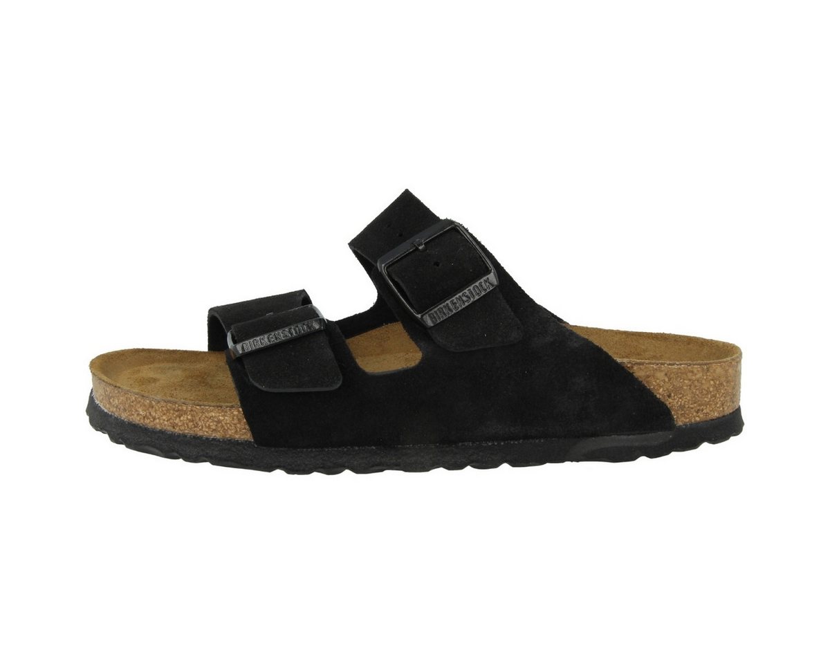 Birkenstock Arizona SFB Veloursleder Weichbettung schmal Sandale Sandaletten, Sommerschuhe, Badeschuhe, Riemchen, Schlappen