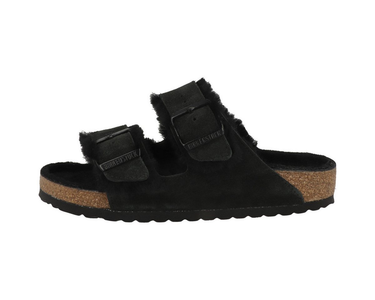 Birkenstock Arizona Veloursleder Lammfell normal Sandale Sandaletten, Sommerschuhe, Badeschuhe, Riemchen, Schlappen