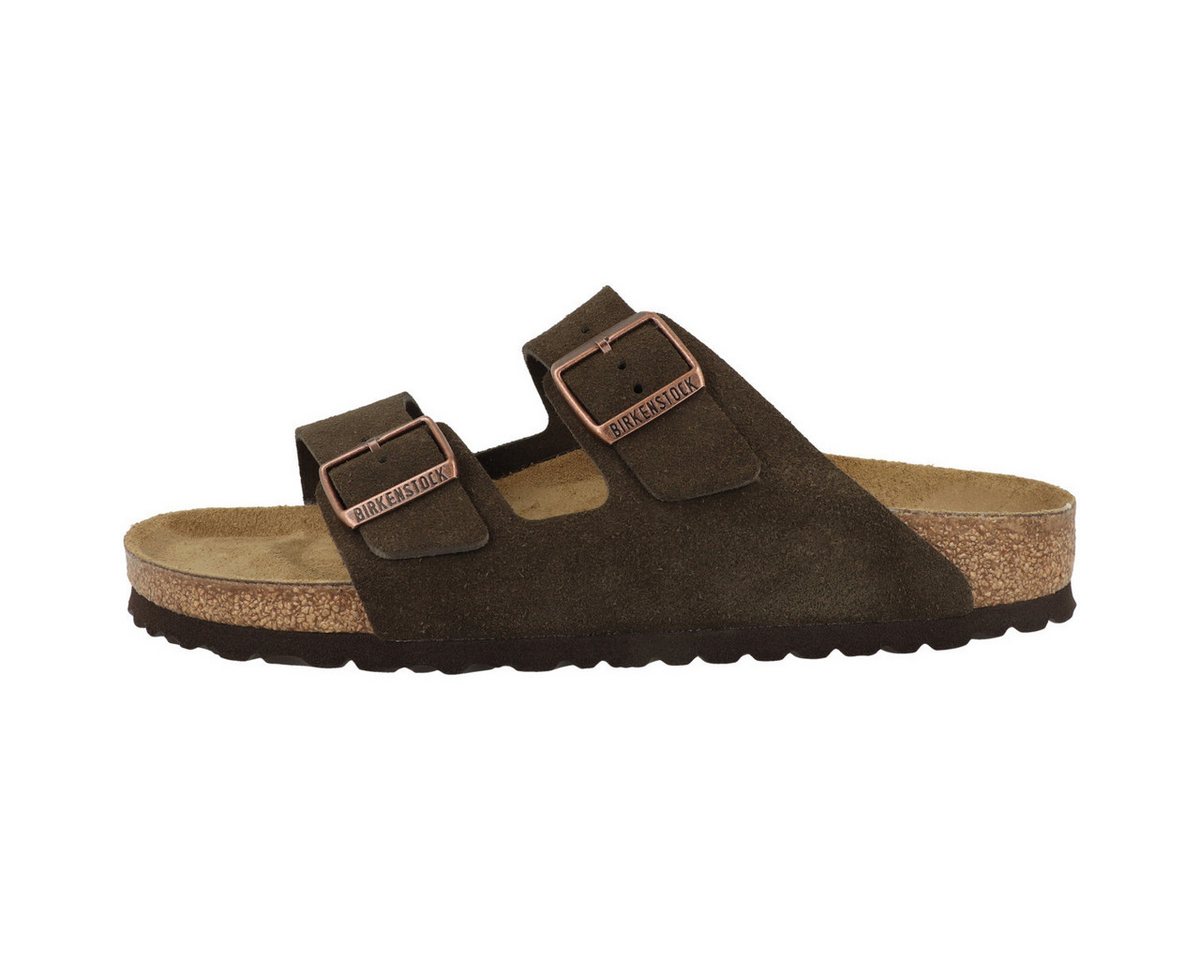 Birkenstock Arizona Veloursleder schmal Unisex Erwachsene Sandale Sandaletten, Sommerschuhe, Badeschuhe, Riemchen, Schlappen