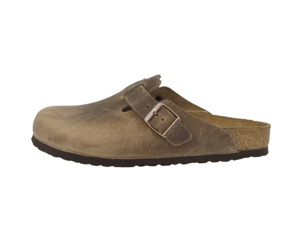 Birkenstock Boston Geöltes Nubukleder normal Unisex Erwachsene Clog Sandalen, Hausschuhe, Pantoletten, Badeschuhe, Gartenschuhe