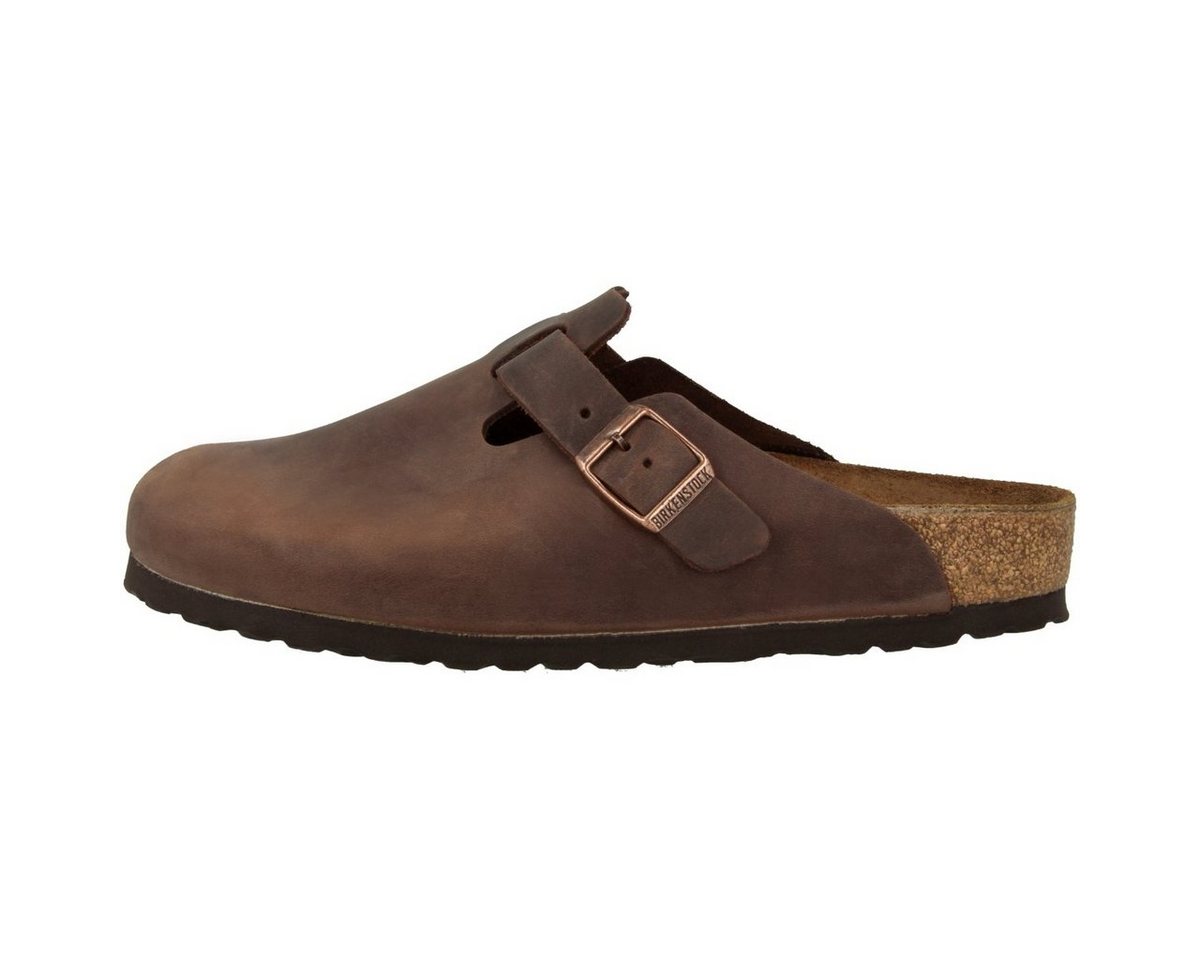 Birkenstock Boston Geöltes Nubukleder normal Unisex Erwachsene Clog Sandalen, Hausschuhe, Pantoletten, Badeschuhe, Gartenschuhe