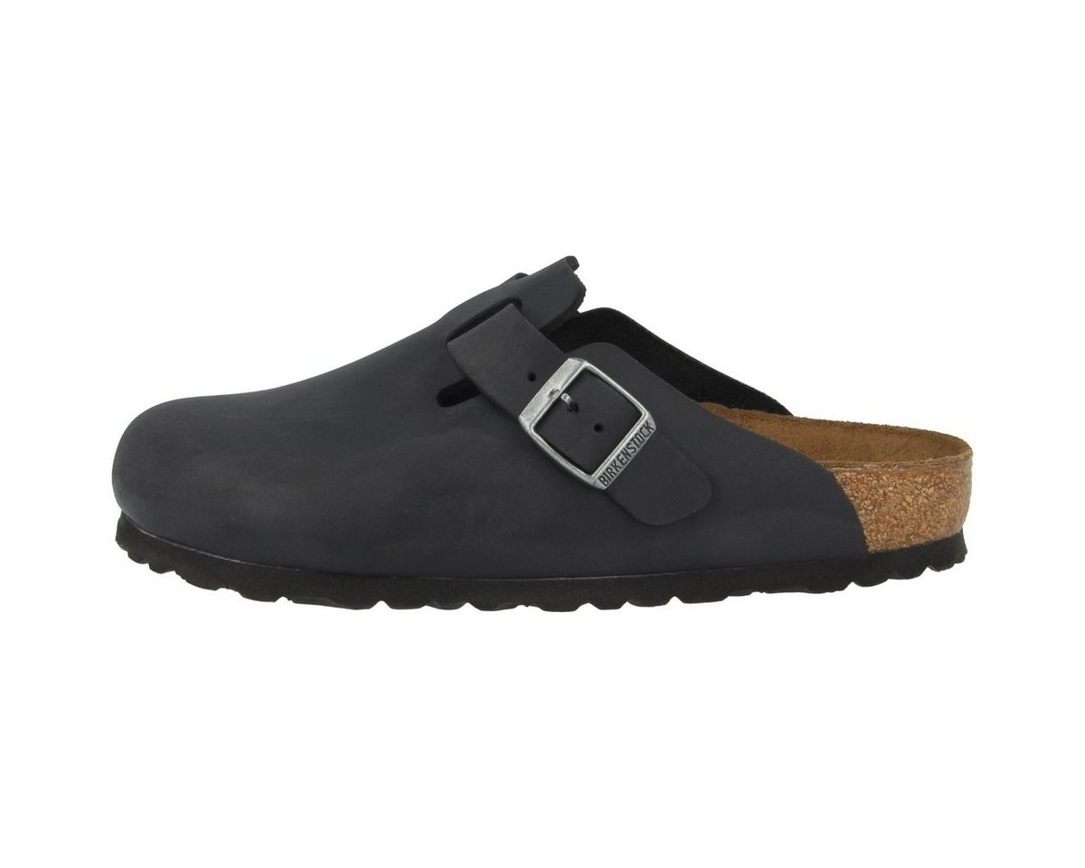 Birkenstock Boston Geöltes Nubukleder schmal Unisex Erwachsene Clog Sandalen, Hausschuhe, Pantoletten, Badeschuhe, Gartenschuhe