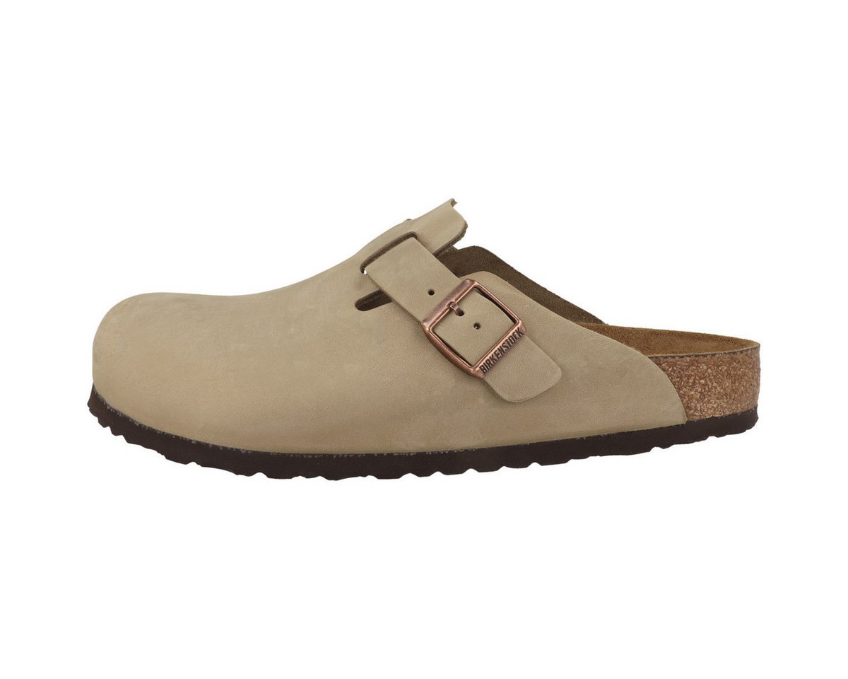 Birkenstock Boston SFB geöltes Naturleder Weichbettung normal Clog Sandalen, Hausschuhe, Pantoletten, Badeschuhe, Gartenschuhe