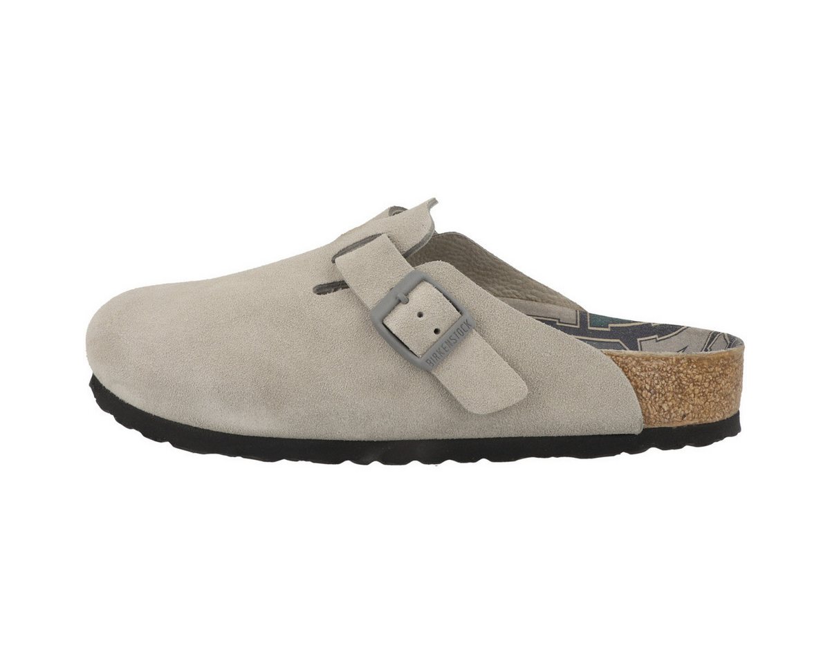 Birkenstock Boston Veloursleder normal Unisex Erwachsene Clog Sandalen, Hausschuhe, Pantoletten, Badeschuhe, Gartenschuhe