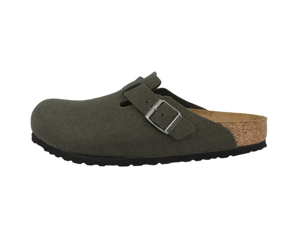 Birkenstock Boston Wollfilz normal Unisex Erwachsene Clog Sandalen, Hausschuhe, Pantoletten, Badeschuhe, Gartenschuhe