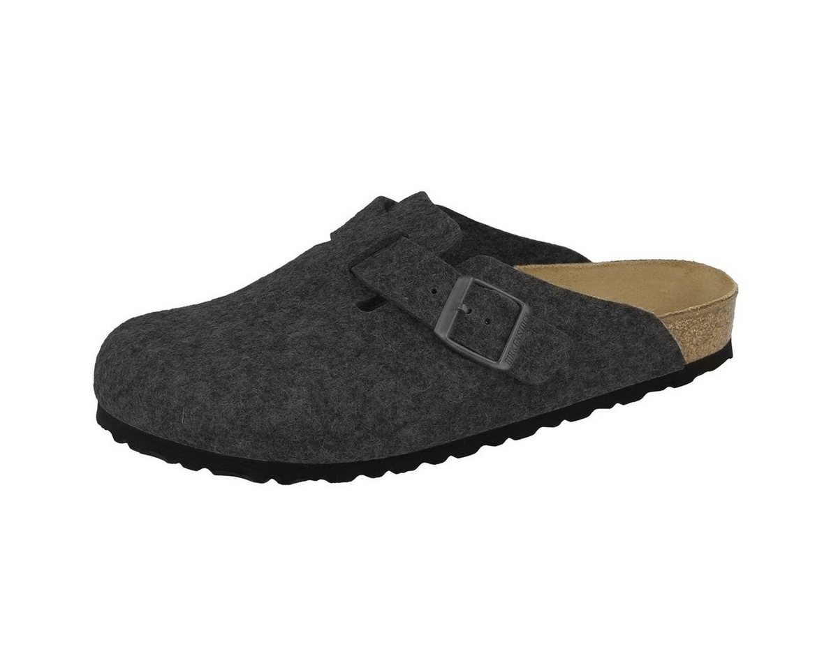 Birkenstock Boston Wollfilz schmal Unisex Erwachsene Clog Sandalen, Hausschuhe, Pantoletten, Badeschuhe, Gartenschuhe