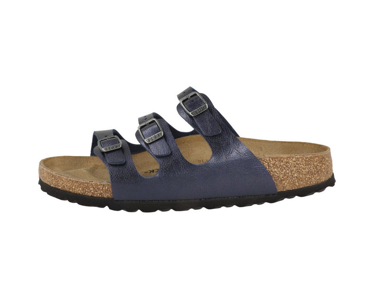 Birkenstock Florida Birko-Flor Graceful schmal Damen Sandale Sandaletten, Sommerschuhe, Badeschuhe, Riemchen, Schlappen