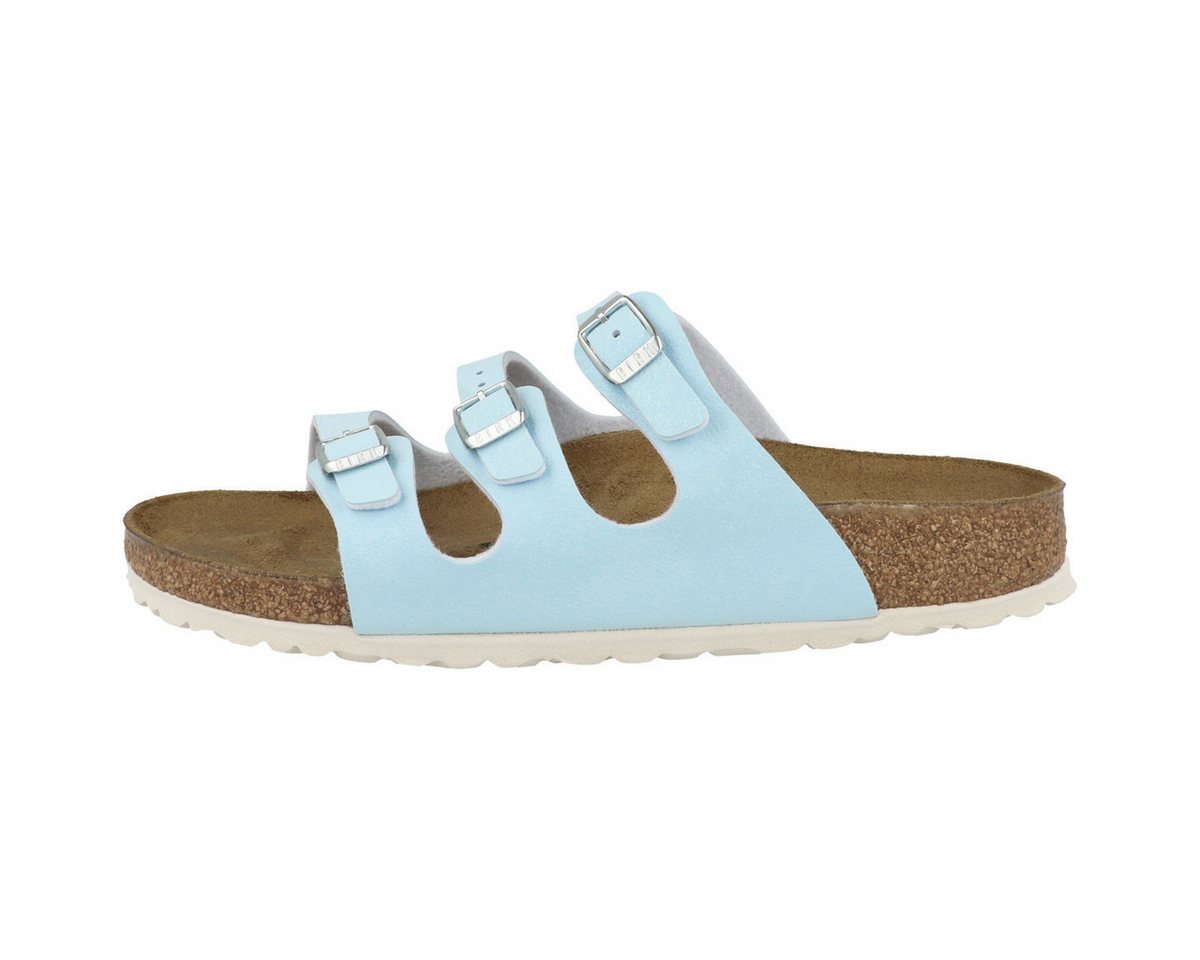 Birkenstock Florida Birko-Flor Nubuk schmal Damen Sandale Sandaletten, Sommerschuhe, Badeschuhe, Riemchen, Schlappen