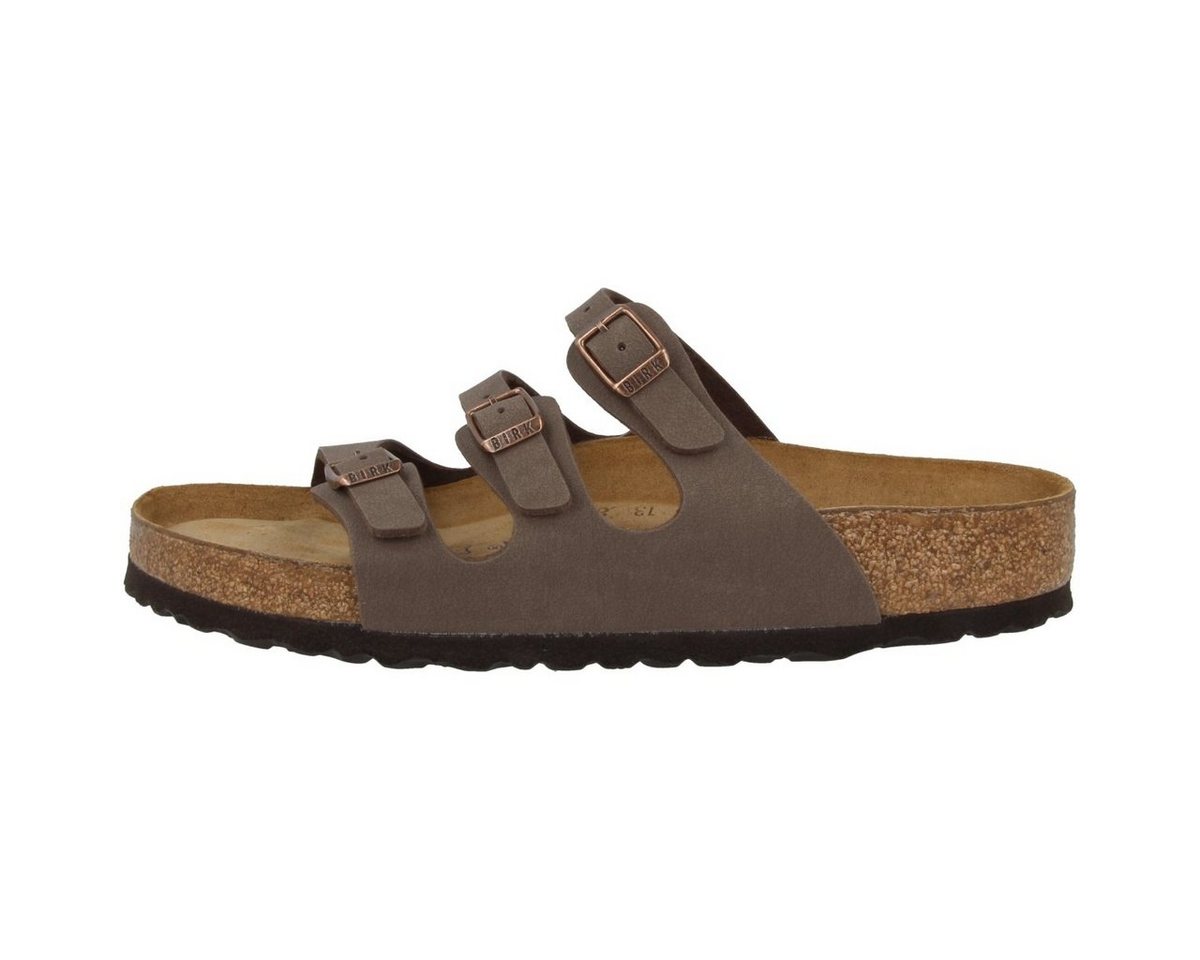 Birkenstock Florida SFB Birko-Flor Nubuk Weichbettung Damen Pantolette Hausschuhe, Sandaletten, Mules, Pantoffeln, Slipper