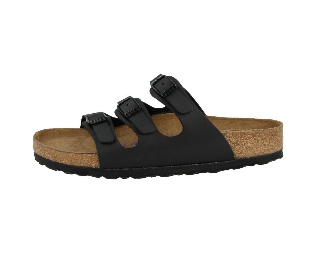 Birkenstock Florida SFB Birko-Flor Weichbettung normal Damen Sandale Sandaletten, Sommerschuhe, Badeschuhe, Riemchen, Schlappen
