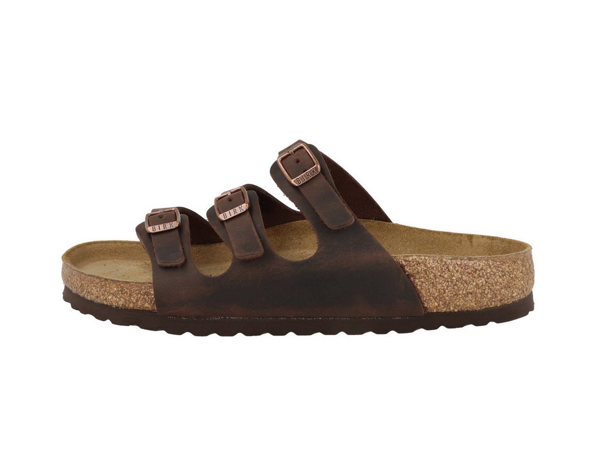 Birkenstock Florida SFB geöltes Nubukleder Weichbettung normal Sandale Sandaletten, Sommerschuhe, Badeschuhe, Riemchen, Schlappen