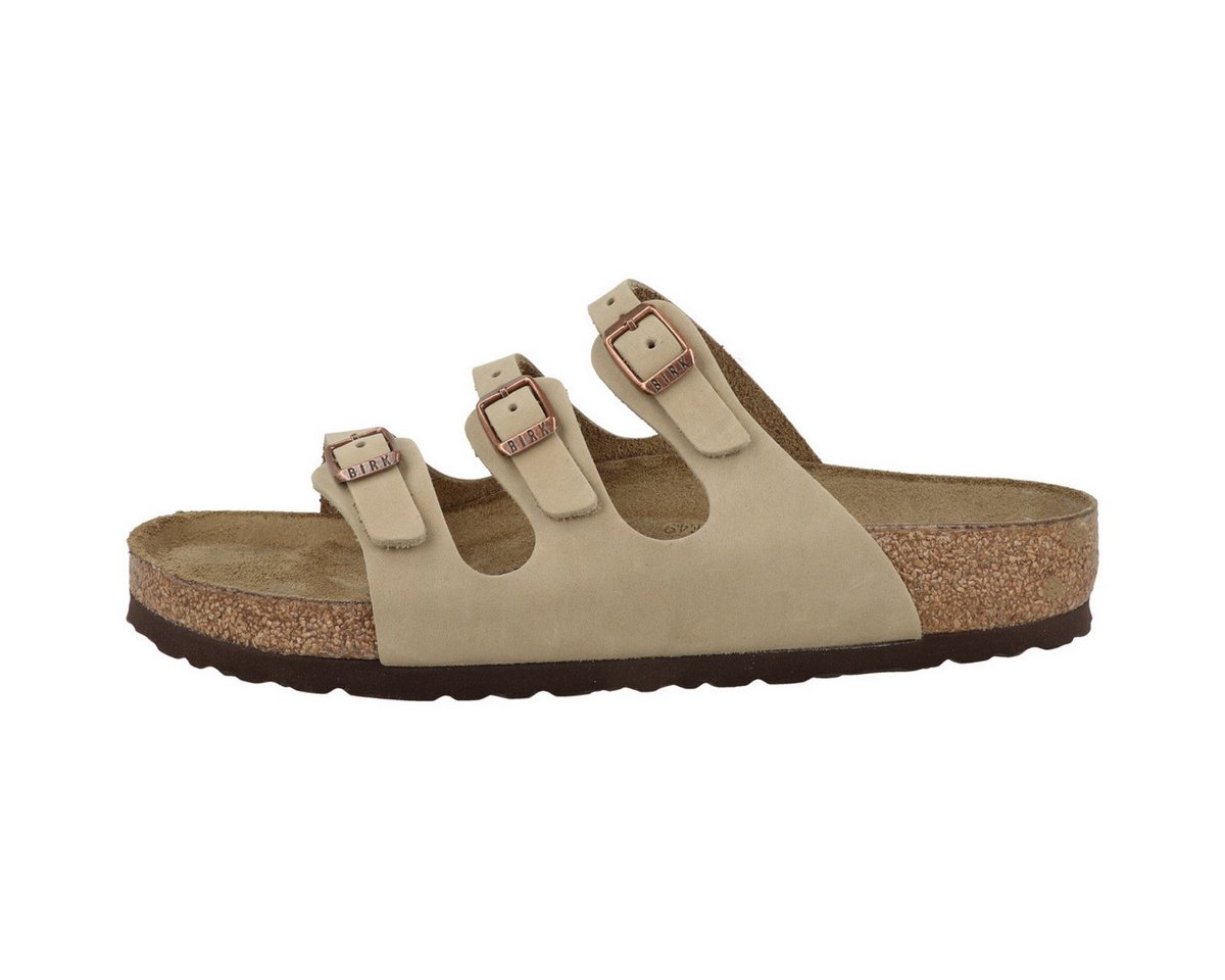 Birkenstock Florida SFB geöltes Nubukleder Weichbettung normal Sandale Sandaletten, Sommerschuhe, Badeschuhe, Riemchen, Schlappen