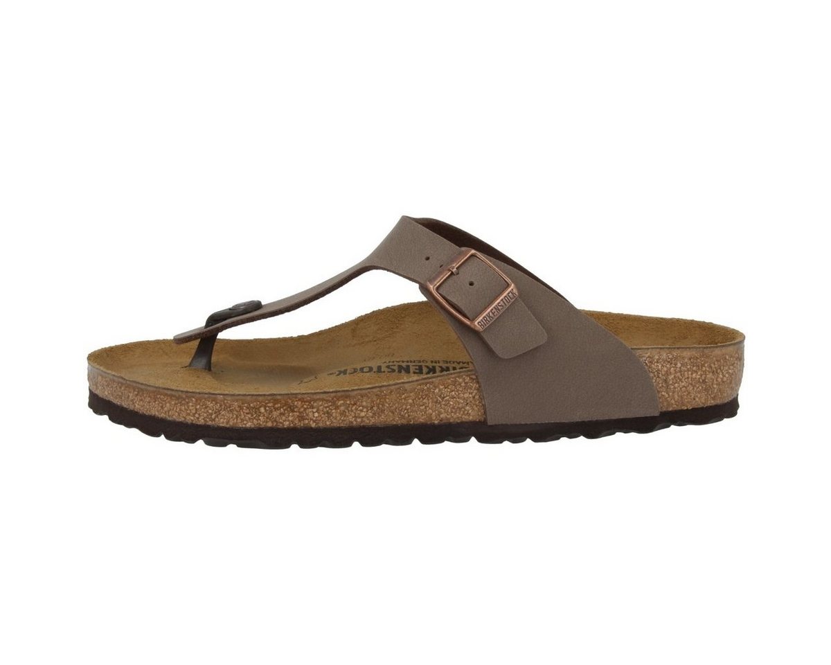 Birkenstock Gizeh Birko-Flor Nubuk normal Unisex Erwachsene Zehentrenner Sandalen, Sandaletten, Sommerschuhe, Badeschuhe, Zehentrenner