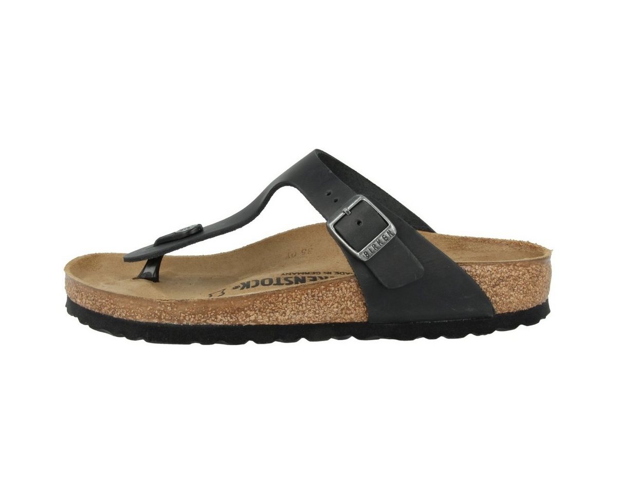 Birkenstock Gizeh geöltes Nubukleder normal Unisex Erwachsene Zehentrenner Sandalen, Sandaletten, Sommerschuhe, Badeschuhe, Zehentrenner