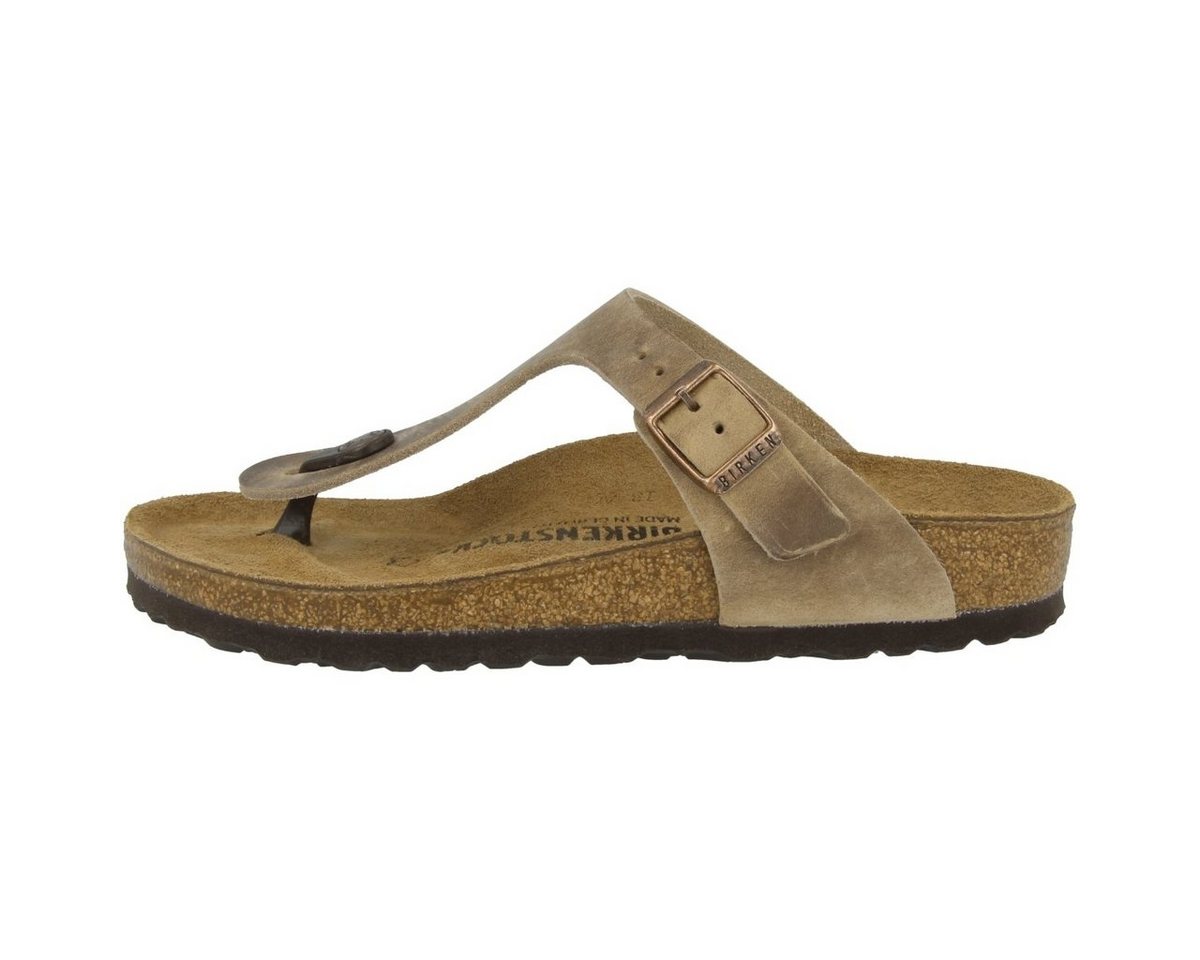 Birkenstock Gizeh Nubukleder normal Unisex Erwachsene Zehentrenner Sandalen, Sandaletten, Sommerschuhe, Badeschuhe, Zehentrenner