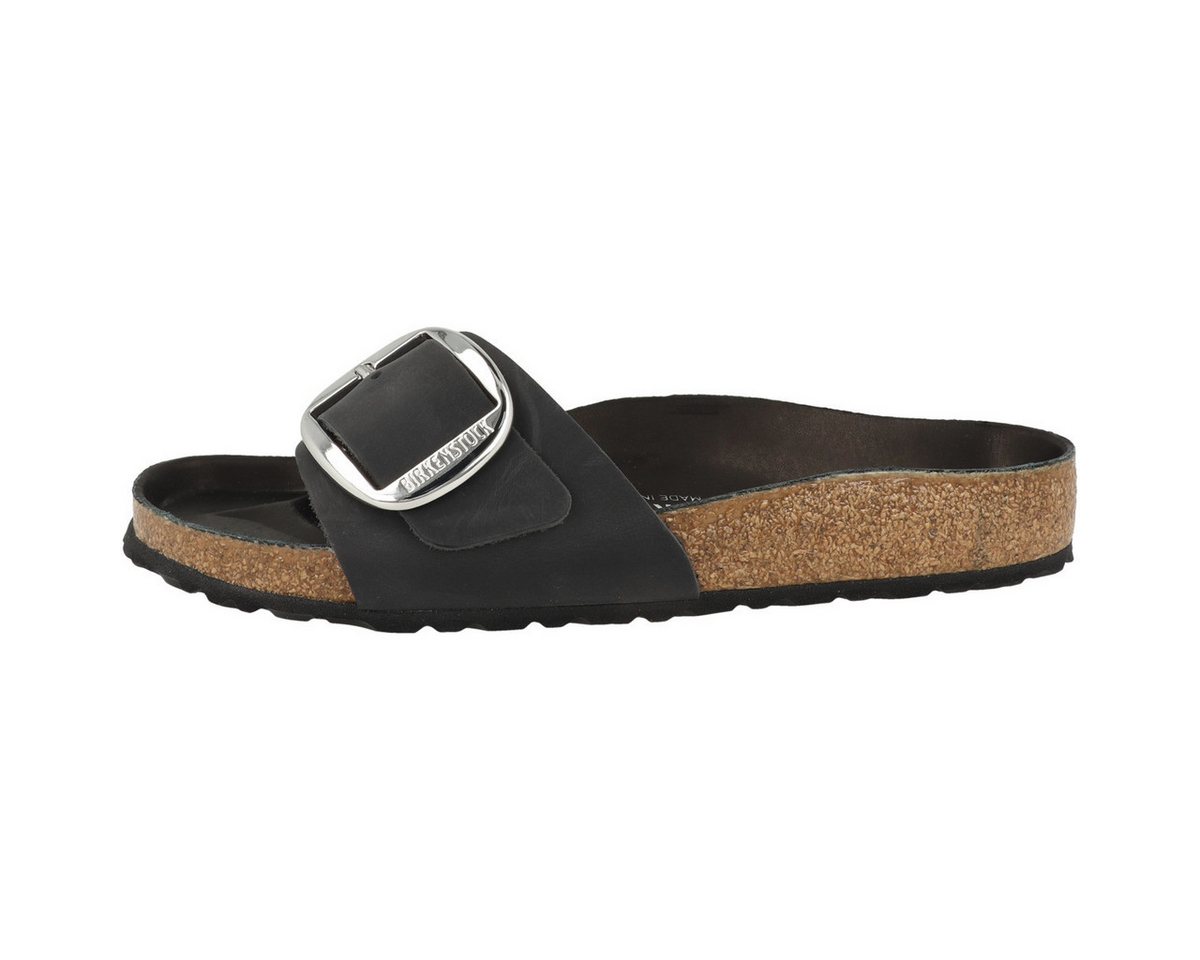Birkenstock Madrid Big Buckle geöltes Nubukleder Damen Sandale Sandaletten, Sommerschuhe, Badeschuhe, Riemchen, Schlappen
