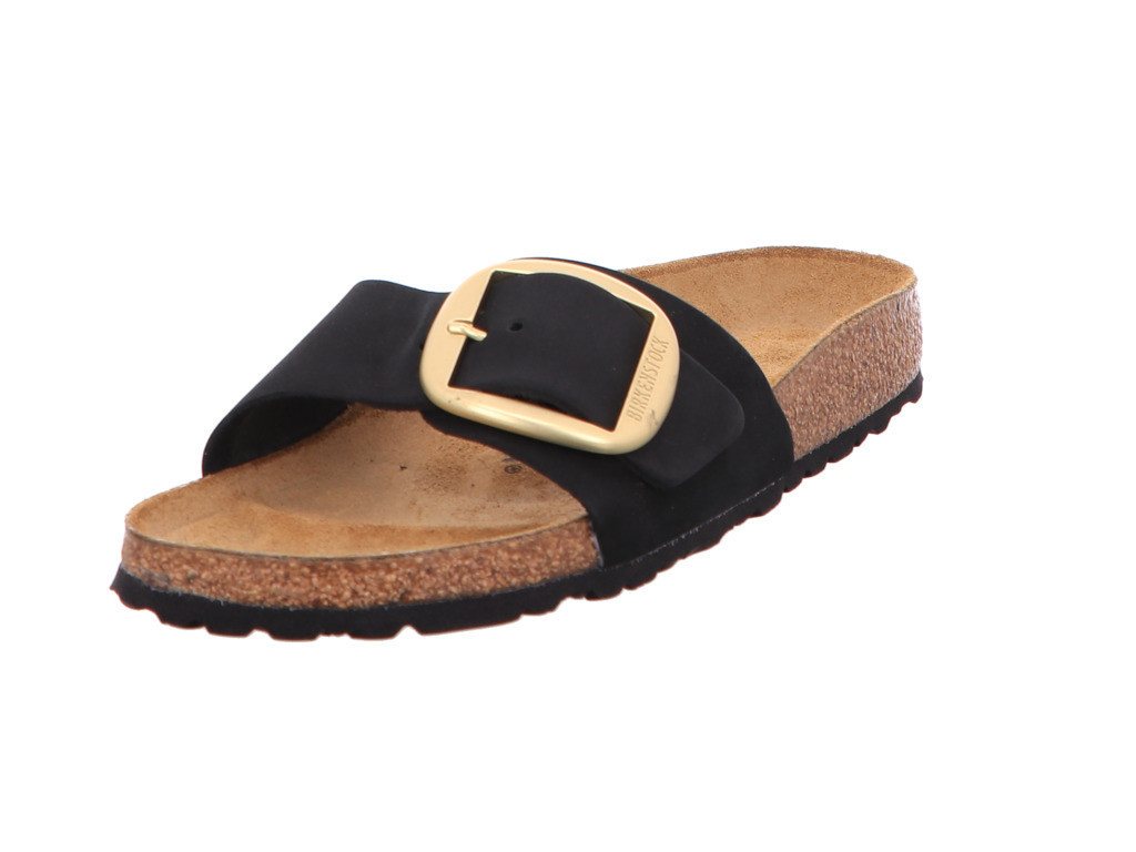 Birkenstock Madrid Big Buckle LENB black Stiefel