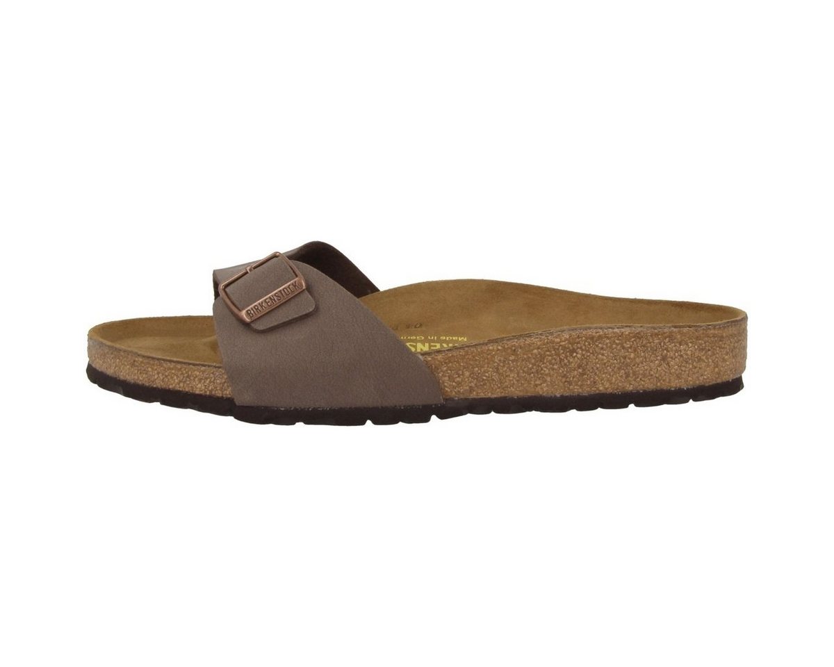 Birkenstock Madrid Birko-Flor Nubuk schmal Unisex Erwachsene Pantolette Hausschuhe, Sandaletten, Mules, Pantoffeln, Slipper