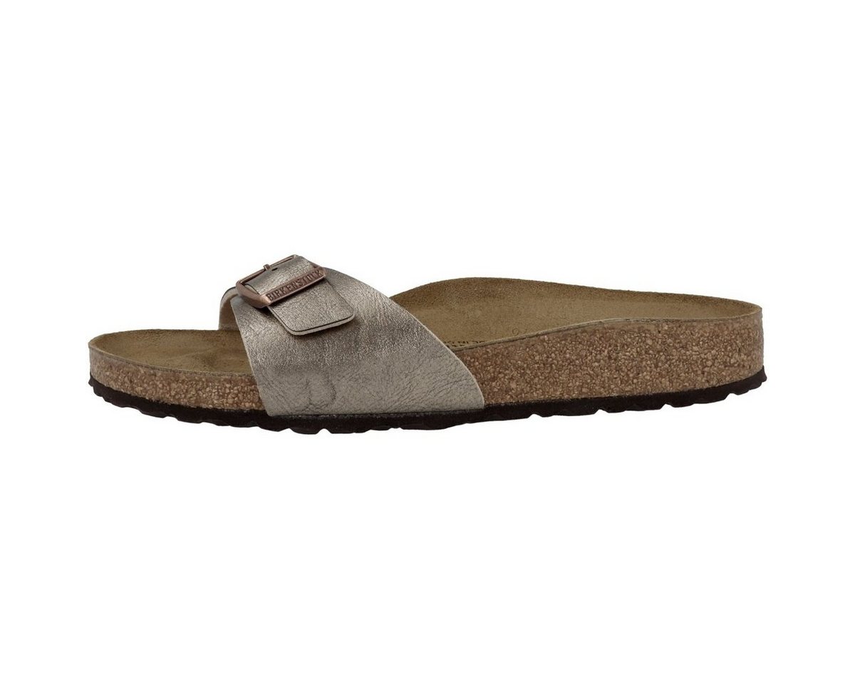 Birkenstock Madrid Birko-Flor schmal Damen Sandale Sandaletten, Sommerschuhe, Badeschuhe, Riemchen, Schlappen
