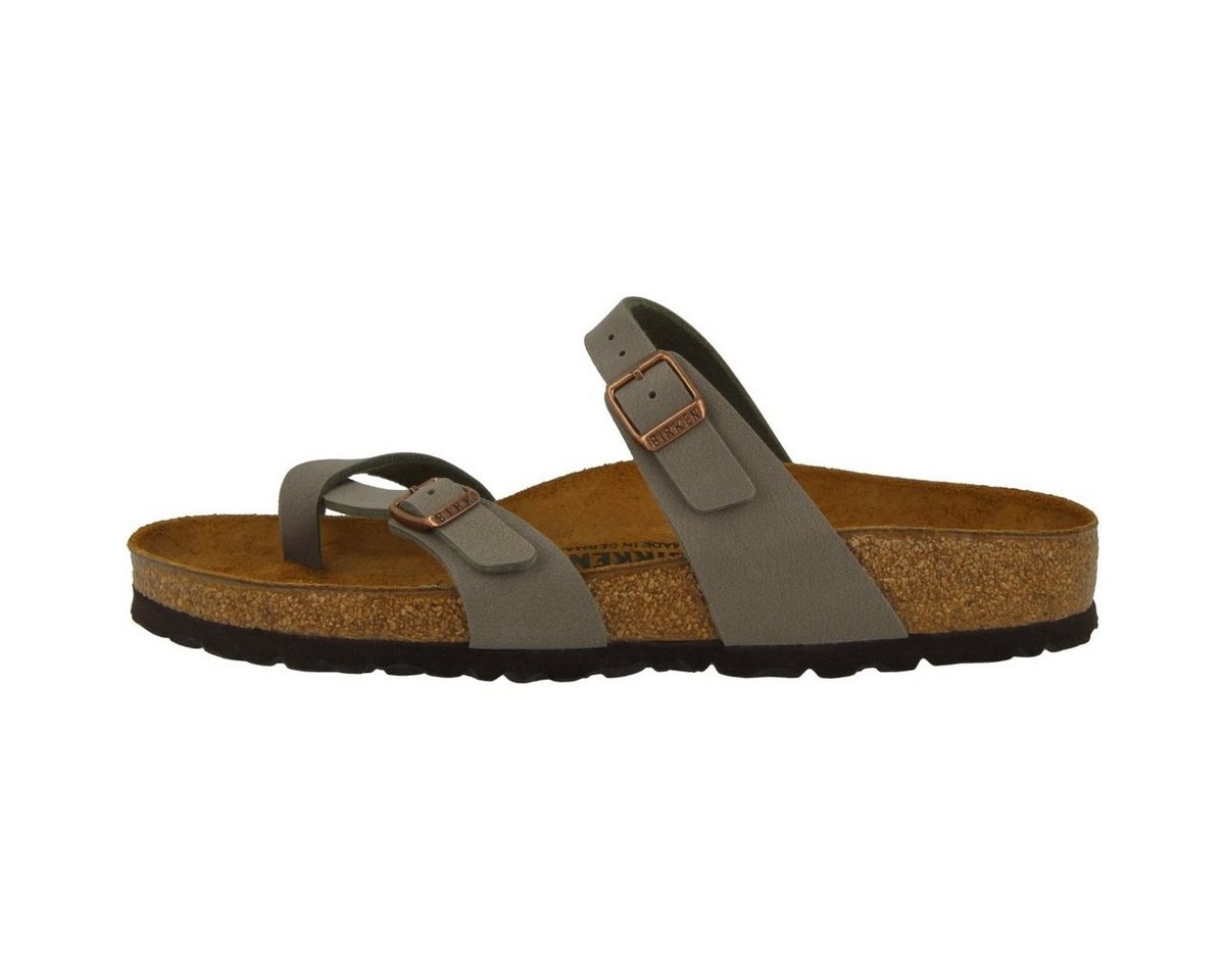 Birkenstock Mayari Birko-Flor Nubuk normal Damen Pantolette Hausschuhe, Sandaletten, Mules, Pantoffeln, Slipper