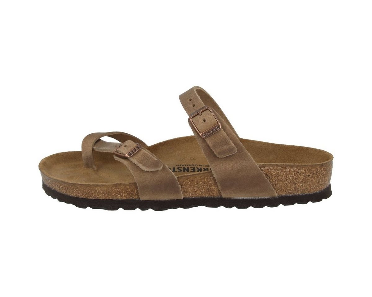 Birkenstock Mayari geöltes Nubukleder normal Damen Pantolette Hausschuhe, Sandaletten, Mules, Pantoffeln, Slipper