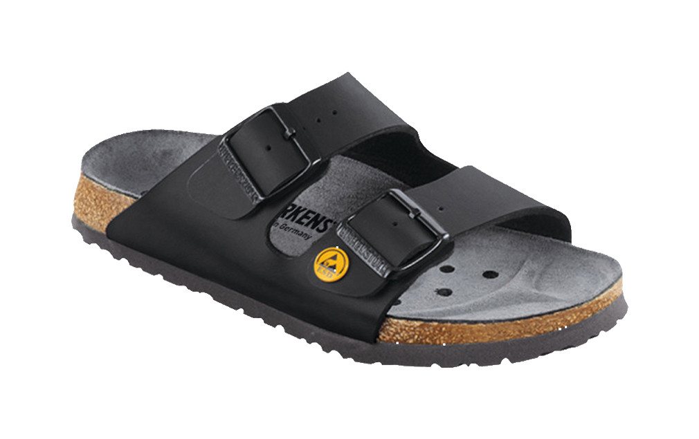 Birkenstock Pantolette ARIZONA ESD Schwarz 42 Pantolette