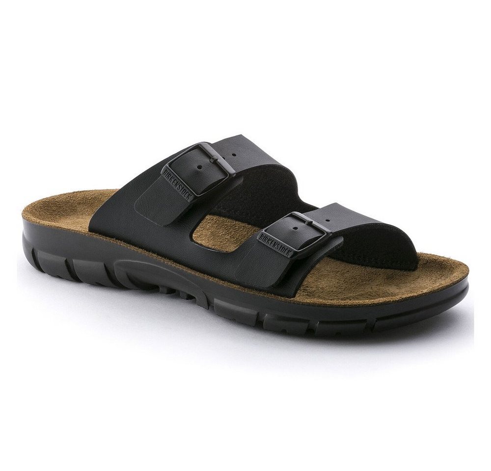 Birkenstock Sandale Bilbao, Birko-Flor, schwarz Pantolette