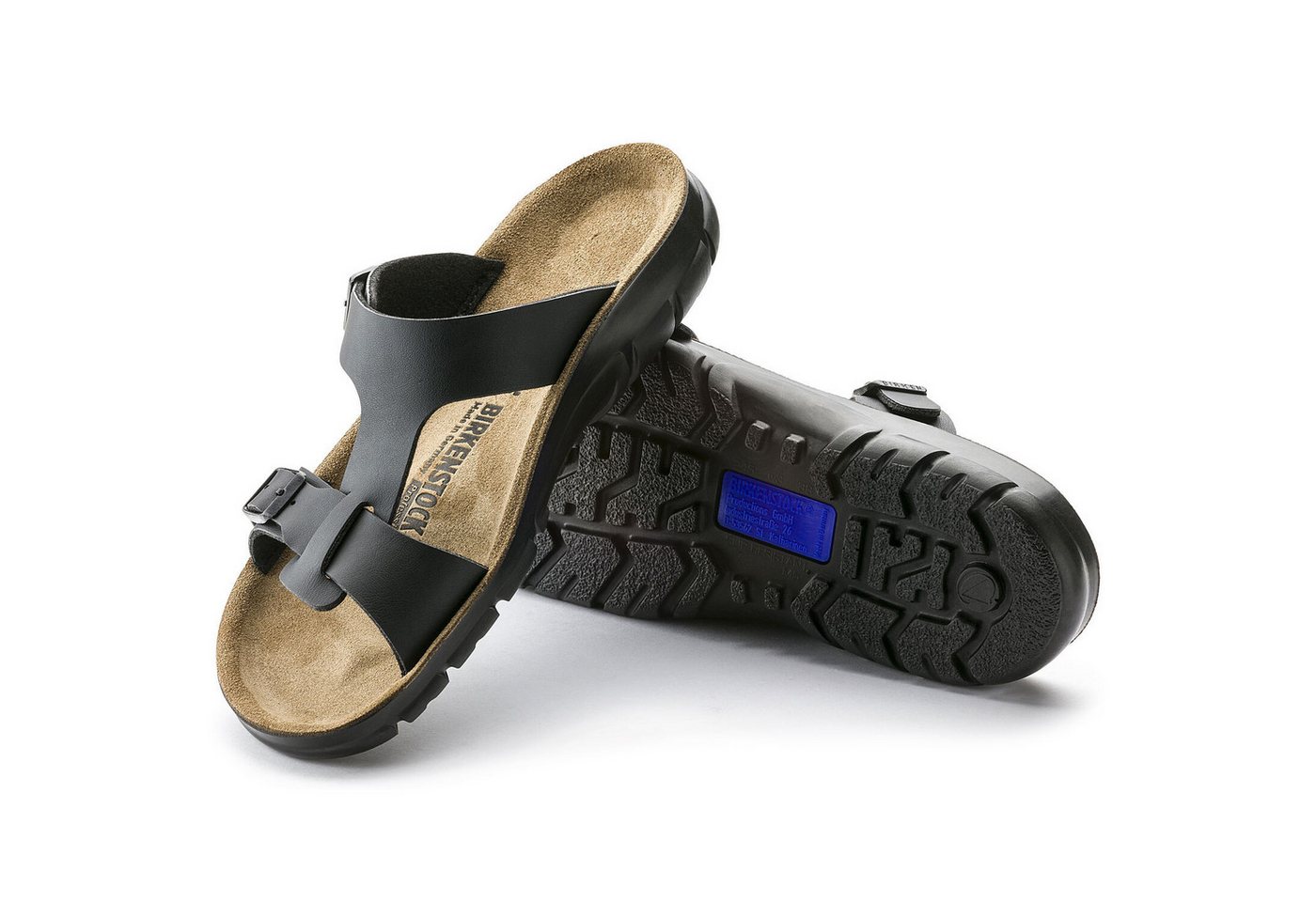 Birkenstock SOFIA Hausschuh Birko-Flor Pantolette für Damen (schwarz)