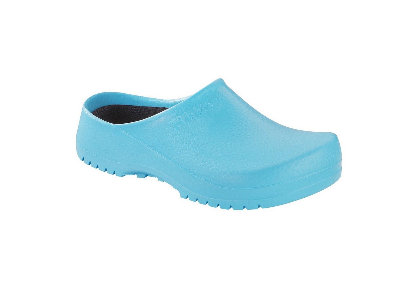Birkenstock Super Birki PU-Clog blue light Clog