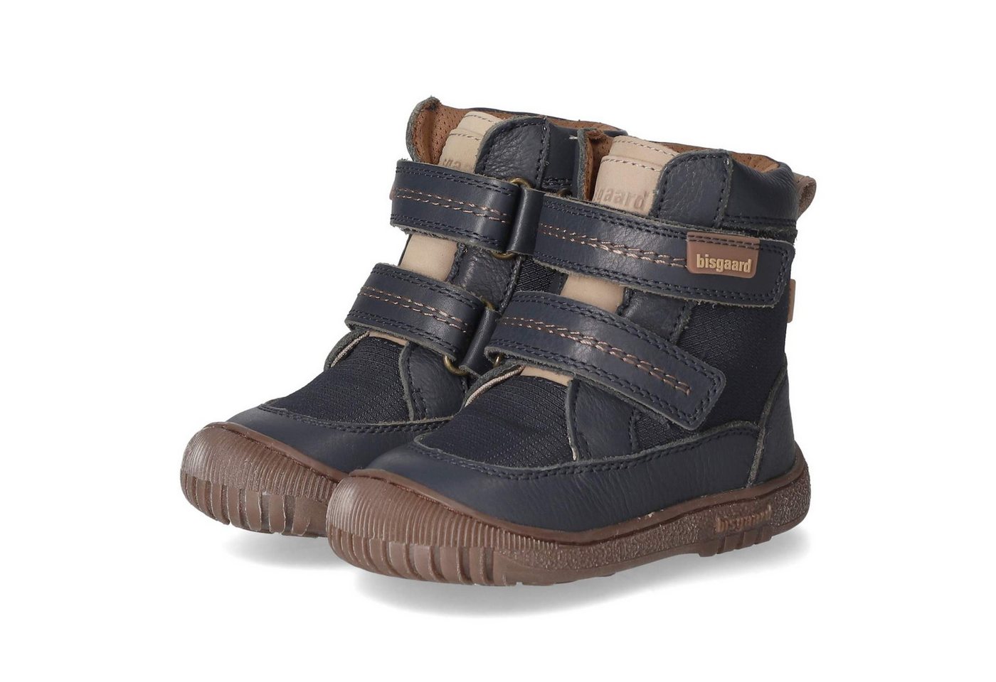 Bisgaard 64108.224 1408 Unisex Leder & Textil blau Winterstiefel