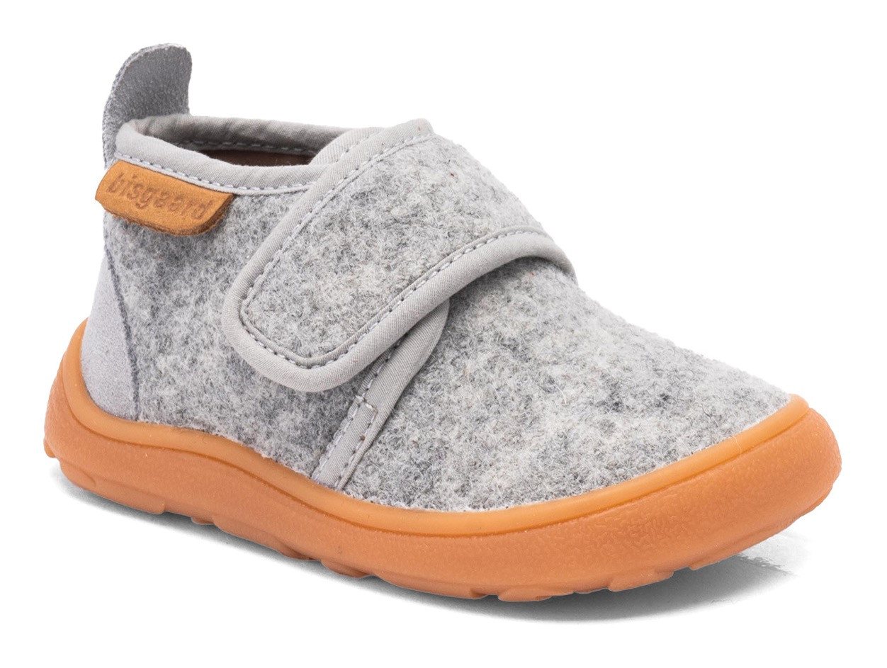 Bisgaard barefoot basic Barfußschuh Hausschuh mit Klettverschluss, Größenschablone zum Download