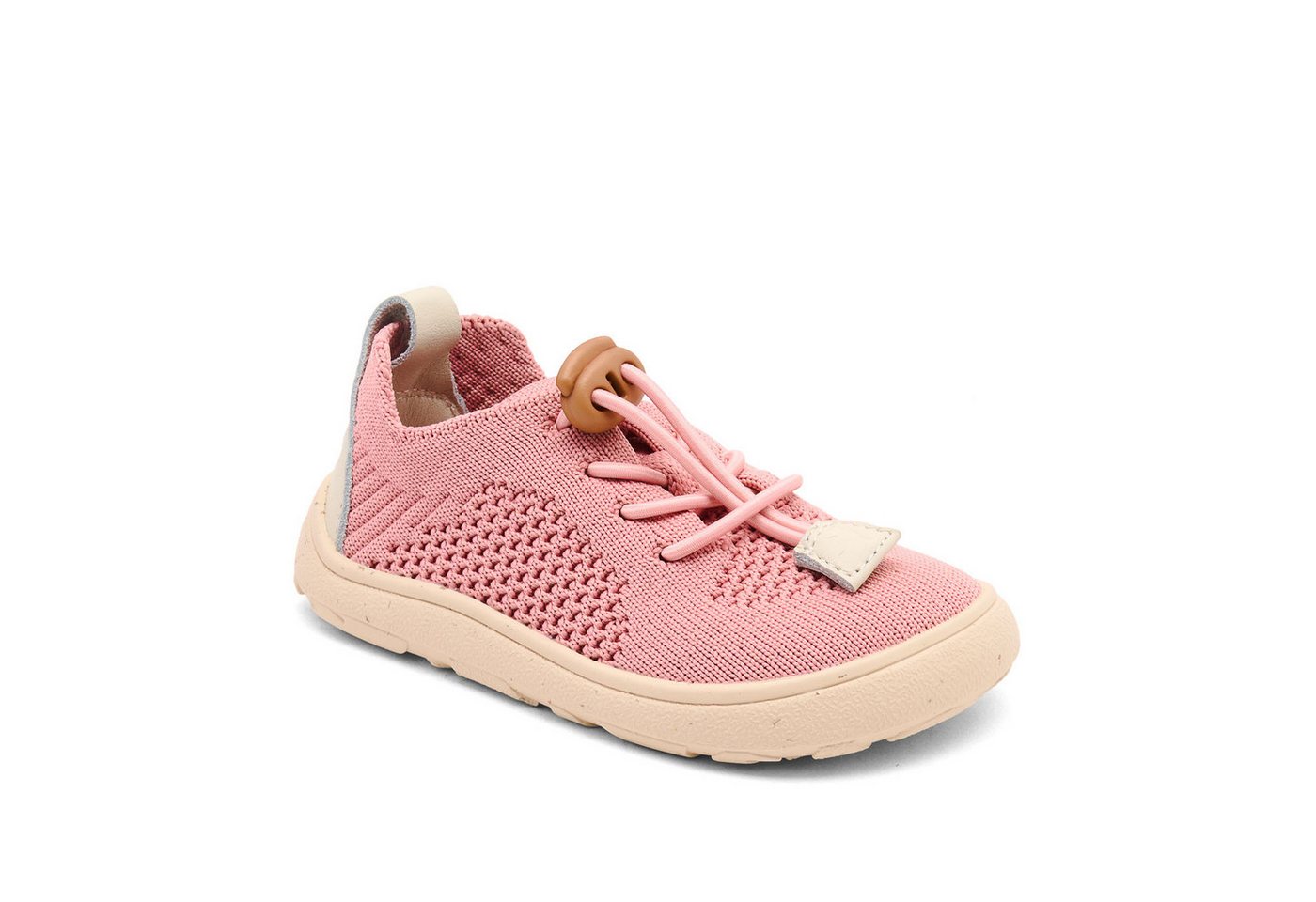 Bisgaard barefoot jua Lauflernschuh Barfußschuh mit Schnellverschluss, Größenschablone zum Download (rosa)