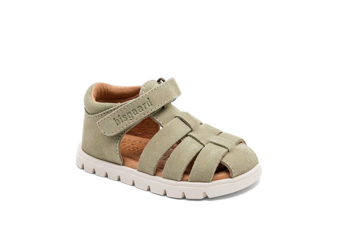 Bisgaard beka s Weite: normal Sandale Klettschuh mit Lederinnenausstattung, Größenschablone zum Download