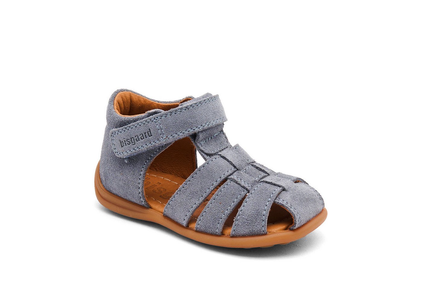 Bisgaard carly Sandale Babysandale für Laufanfänger, Größenschablone zum Download (blau)