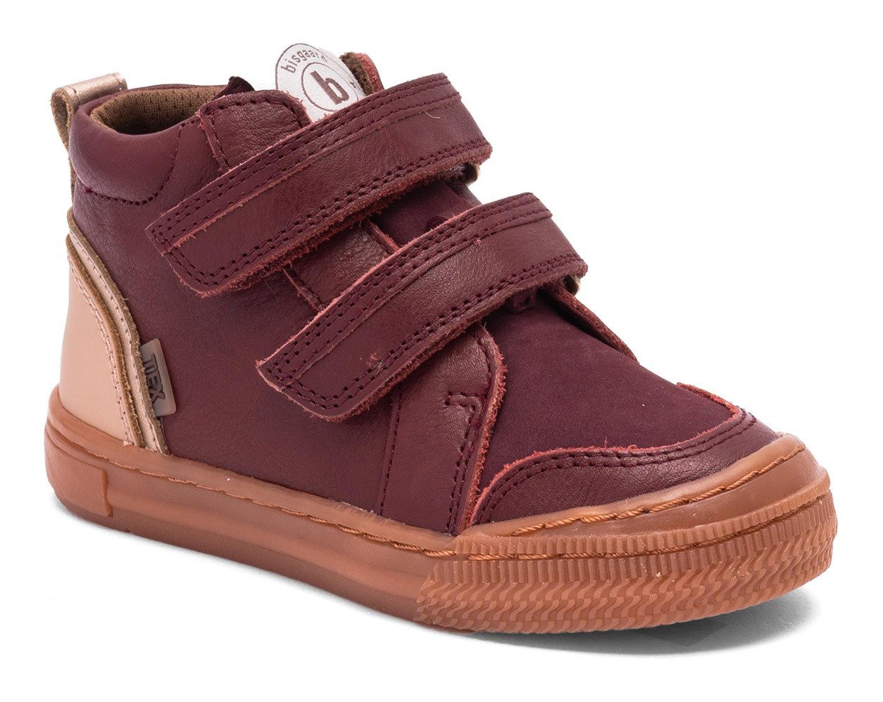 Bisgaard cuba tex Winterstiefel Klettschuh mit TEX-Membrane, Größenschablone zum Download (rot)