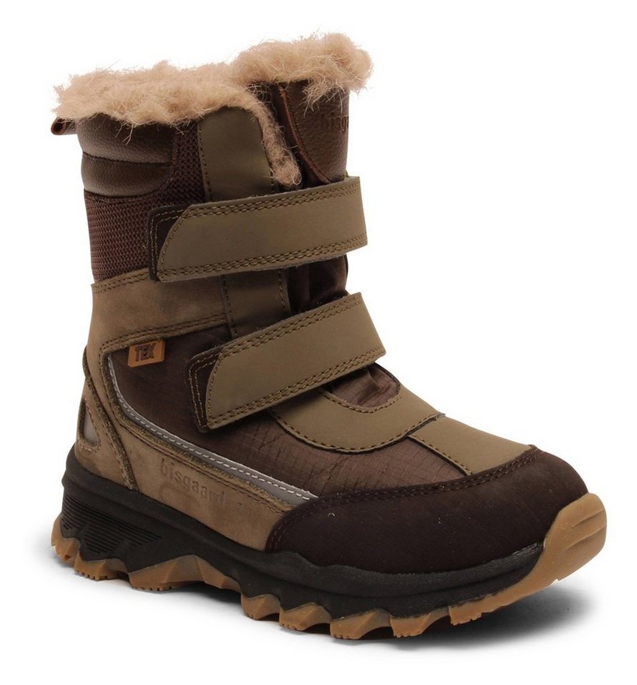 Bisgaard eddie tex Winterstiefel Snowboots, Klettstiefel, Outdoor Schuh mit TEX-Membrane (grün/schwarz)