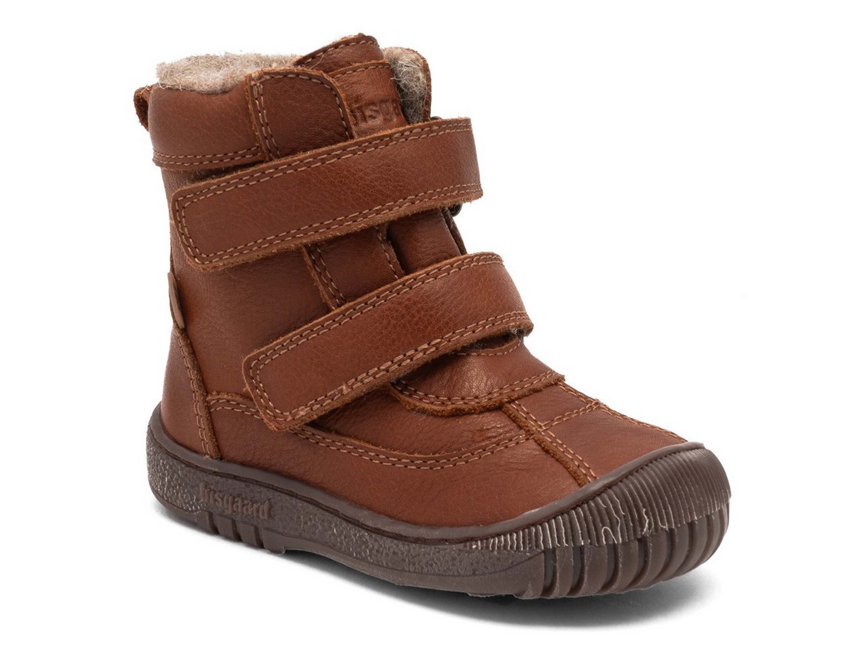 Bisgaard ellis tex Winterstiefel Klettschuh mit TEX-Membrane, Größenschablone zum Download (whiskey)