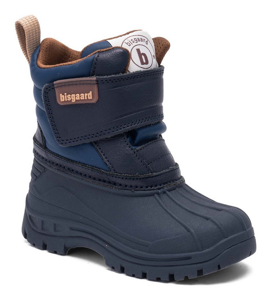 Bisgaard pixie Winterstiefel Klettstiefel mit Lammwolle, Größenschablone zum Download (blau)