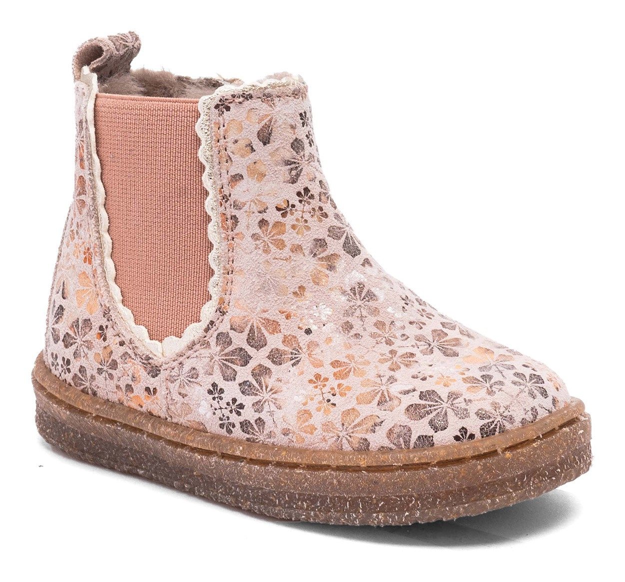 Bisgaard siggi lamb Chelseaboots Babyschuh mit Lammfell, Größenschablone zum Download