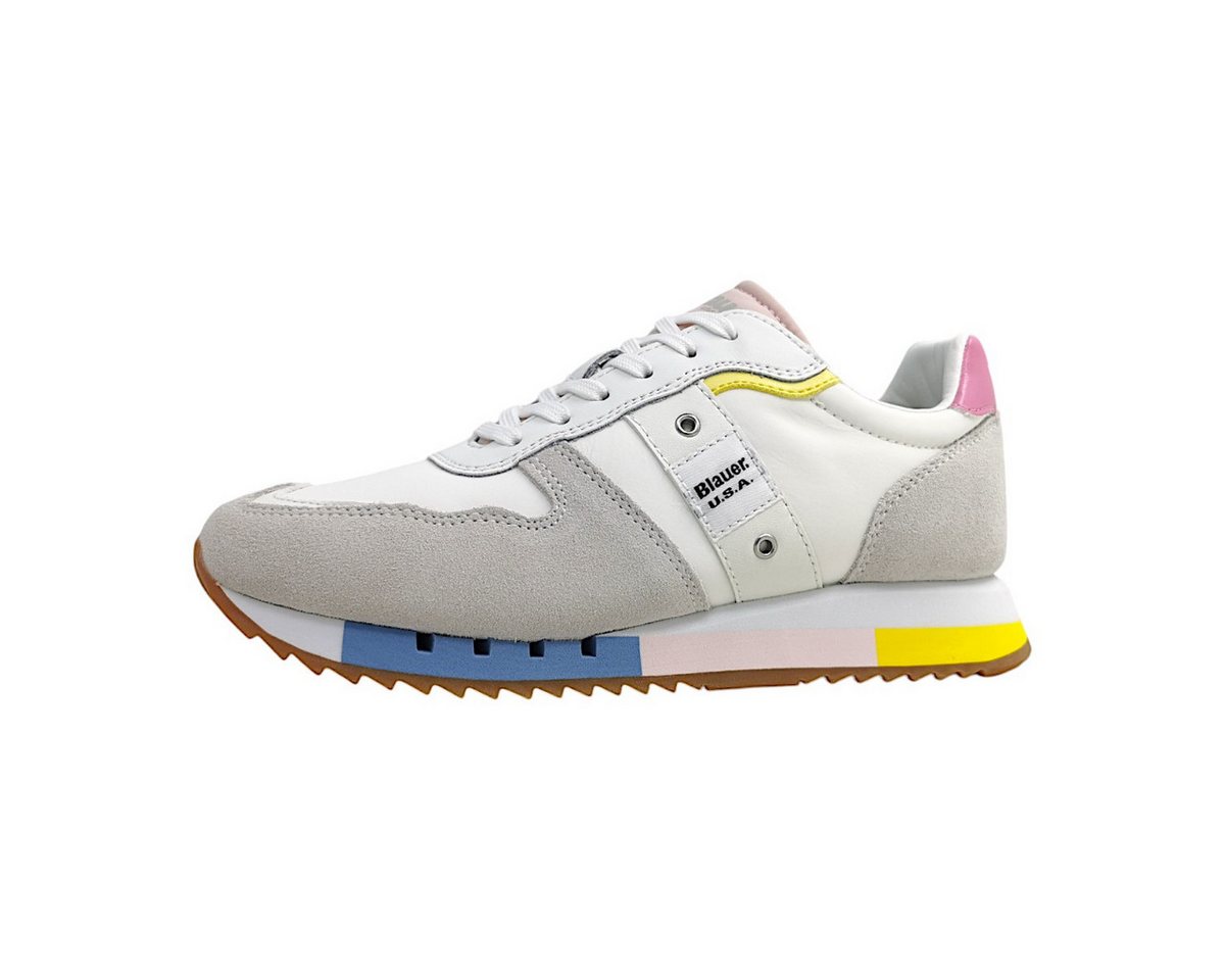 Blauer.USA Schnürer Schnürschuh (weiß)