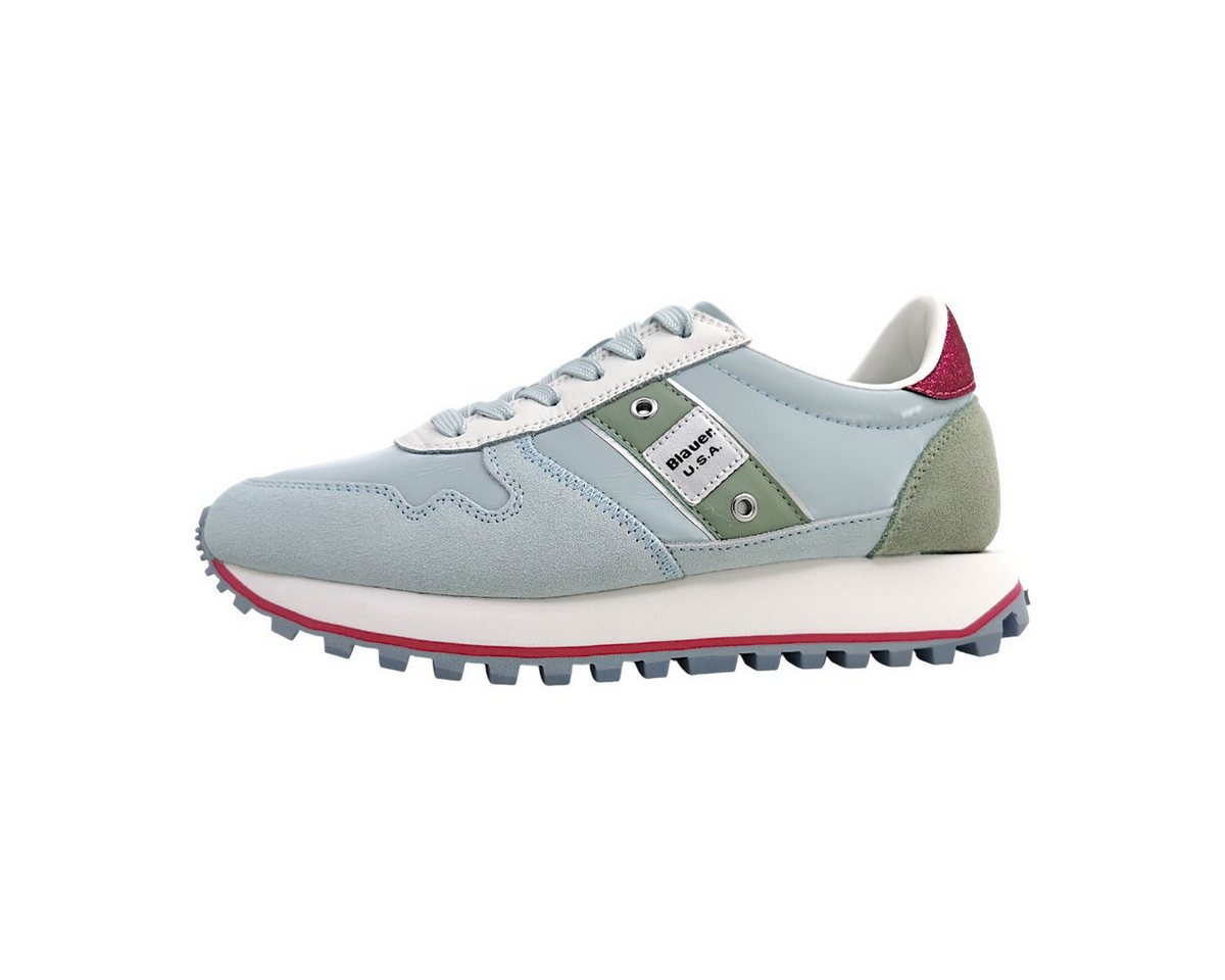 Blauer.USA sportlicher Schnürer Schnürschuh (blau)