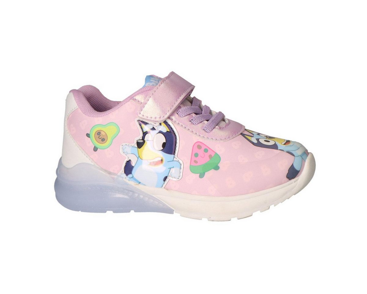 Bluey Kinder Sportschuhe mit Lichteffekt für Alltag Schule und Freizeit Sneaker