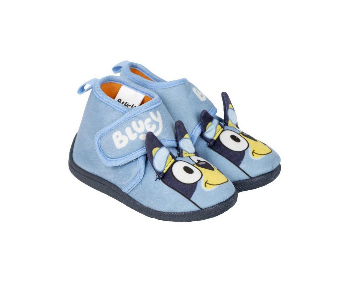 Bluey Little Pup Hausschuhe Kinder 23–28 Pantoffeln blau Pantoffel