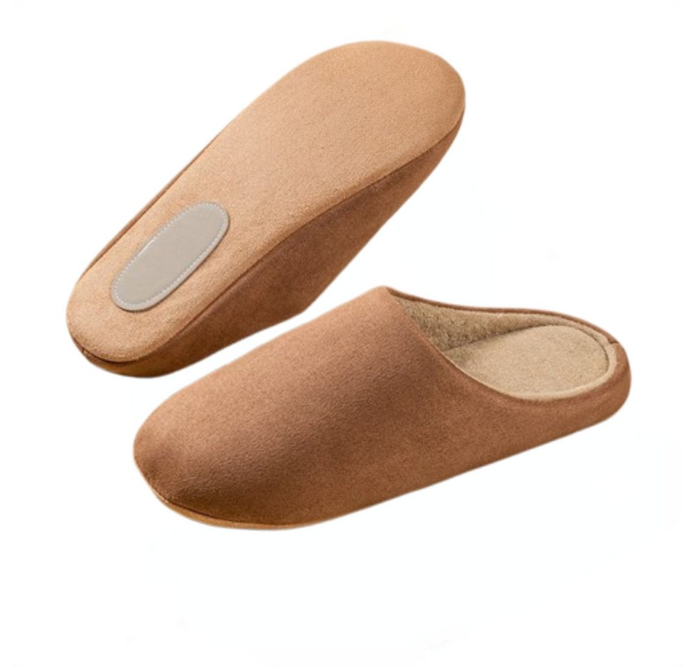 Blusmart Unisex-Baumwoll-Hausschuhe für Herbst und Winter Plüsch Hausschuhe (Weiche, rutschfeste Sohle, leise und bequem., Warm und wärmespeichernd) Baumwoll-Hausschuhe für Damen und Herren