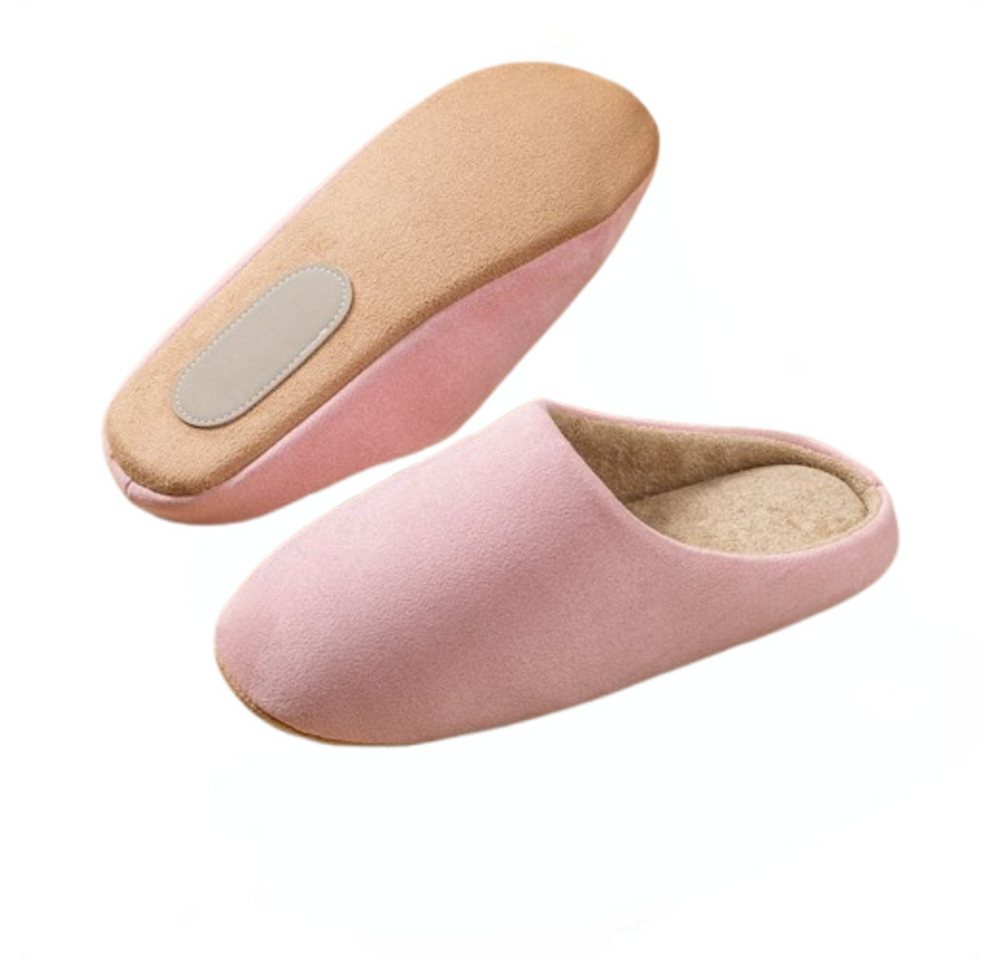 Blusmart Unisex-Baumwoll-Hausschuhe für Herbst und Winter Plüsch Hausschuhe (Weiche, rutschfeste Sohle, leise und bequem., Warm und wärmespeichernd) Baumwoll-Hausschuhe für Damen und Herren